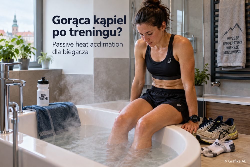 Gorąca kąpiel po treningu jako element aklimatyzacji cieplnej biegacza